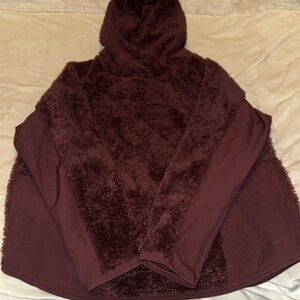 NIKE SHERPA WOMENS HOODIE